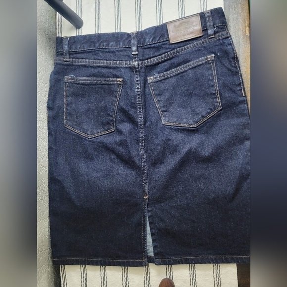RALPH LAUREN DENIM  skirt size 4P EUC - Picture 3 of 9